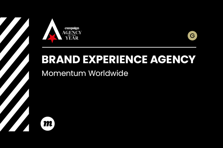 CAMPAIGN: Brand Experience Agency of the Year 2020: Momentum Worldwide
