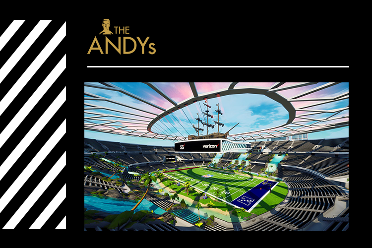 THE ANDYS: Momentum Honored For Verizon Super Bowl Fortnite Experience
