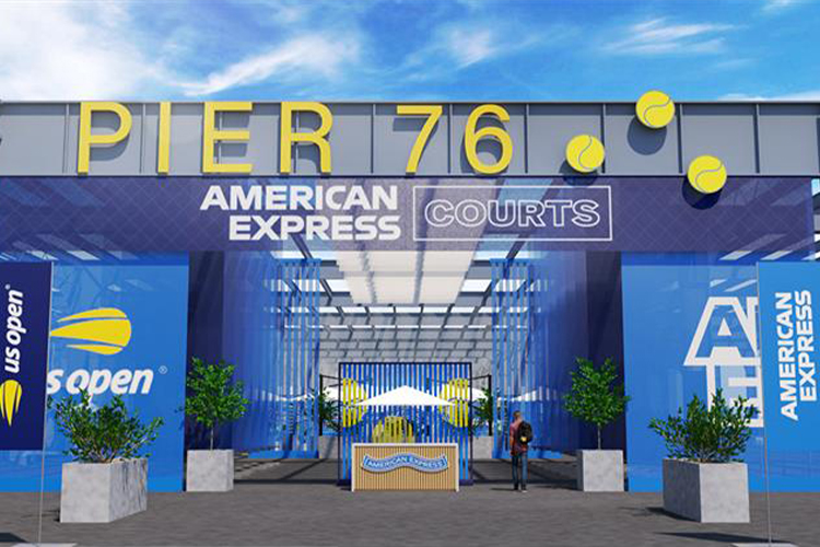 ADWEEK: American Express Serves Tennis Court Pop-Up Ahead Of US Open's Marketing Return